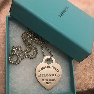 Return to Tiffany Heart Tag Necklace